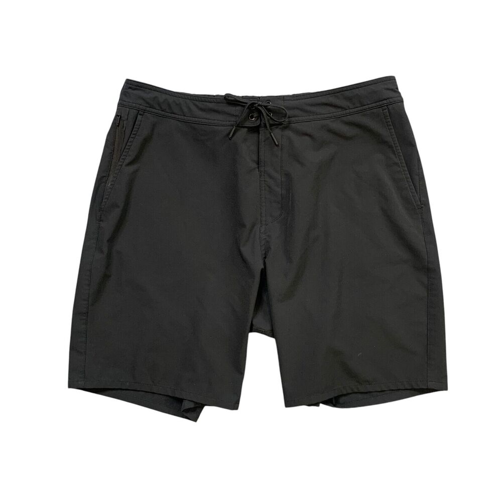 Ten Thousand Shorts Mens XL Extra Large Black Foundation Stretch Gym Workout Run